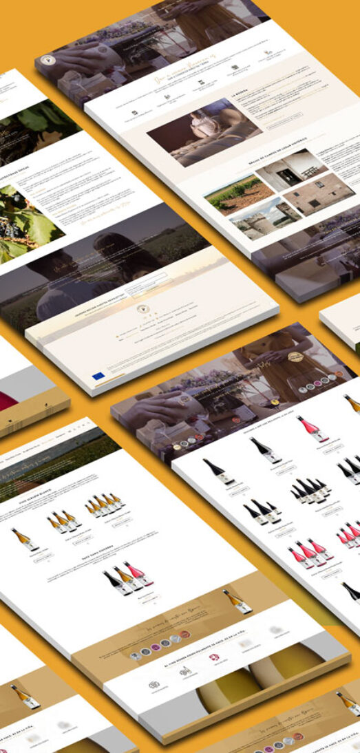 Diseño web Bodegas Pincerna Diseño web Bodegas Pincerna