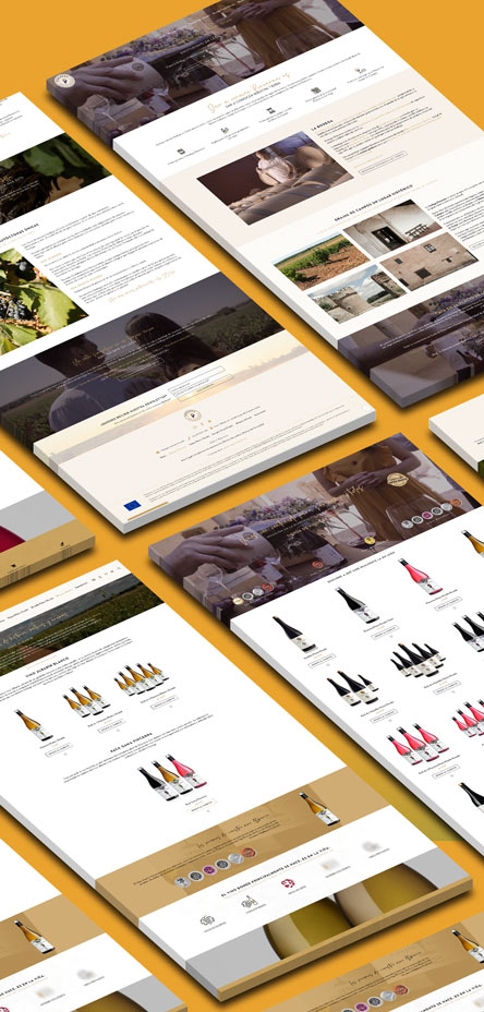 Diseño web Bodegas Pincerna