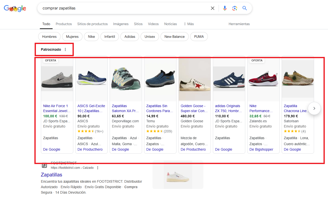 CAMPAÑAS DE GOOGLE SHOPPING EN GOOGLE ADS