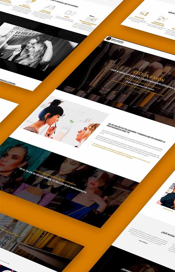 Diseño web Cecilia Diseño web Cecilia