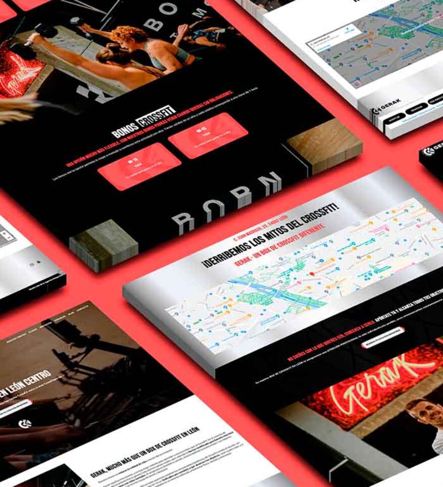 Diseño web GERAK Diseño web GERAK