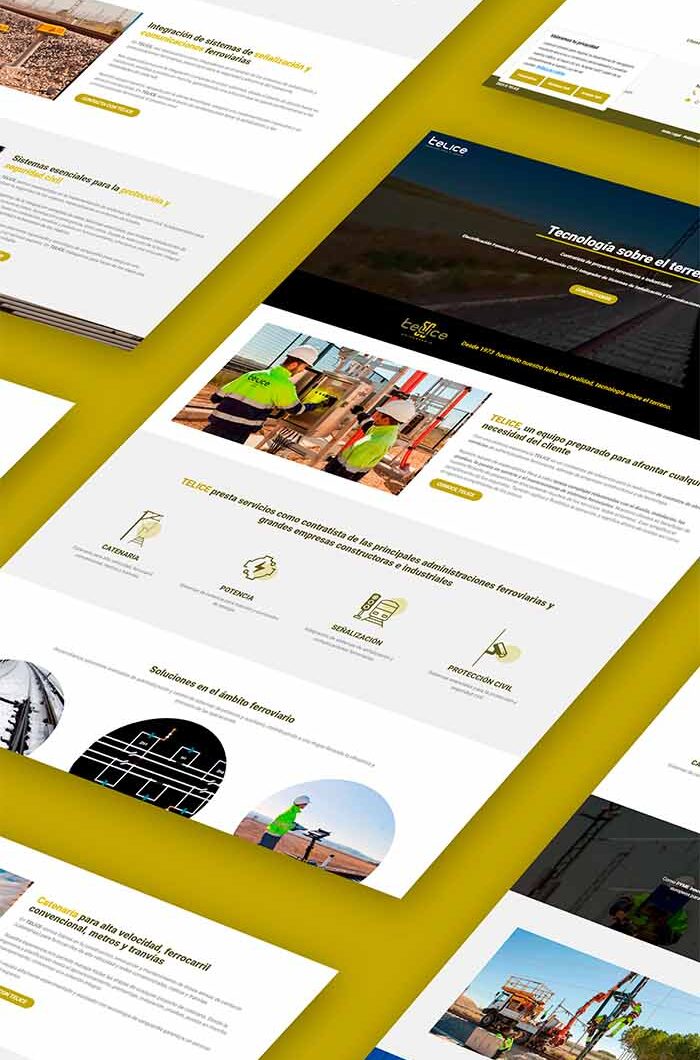 Diseño web Telice Diseño web Telice