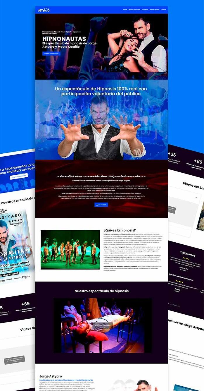 Diseño web Hipnonautas Jorge Astyaro Diseño web Hipnonautas Jorge Astyaro
