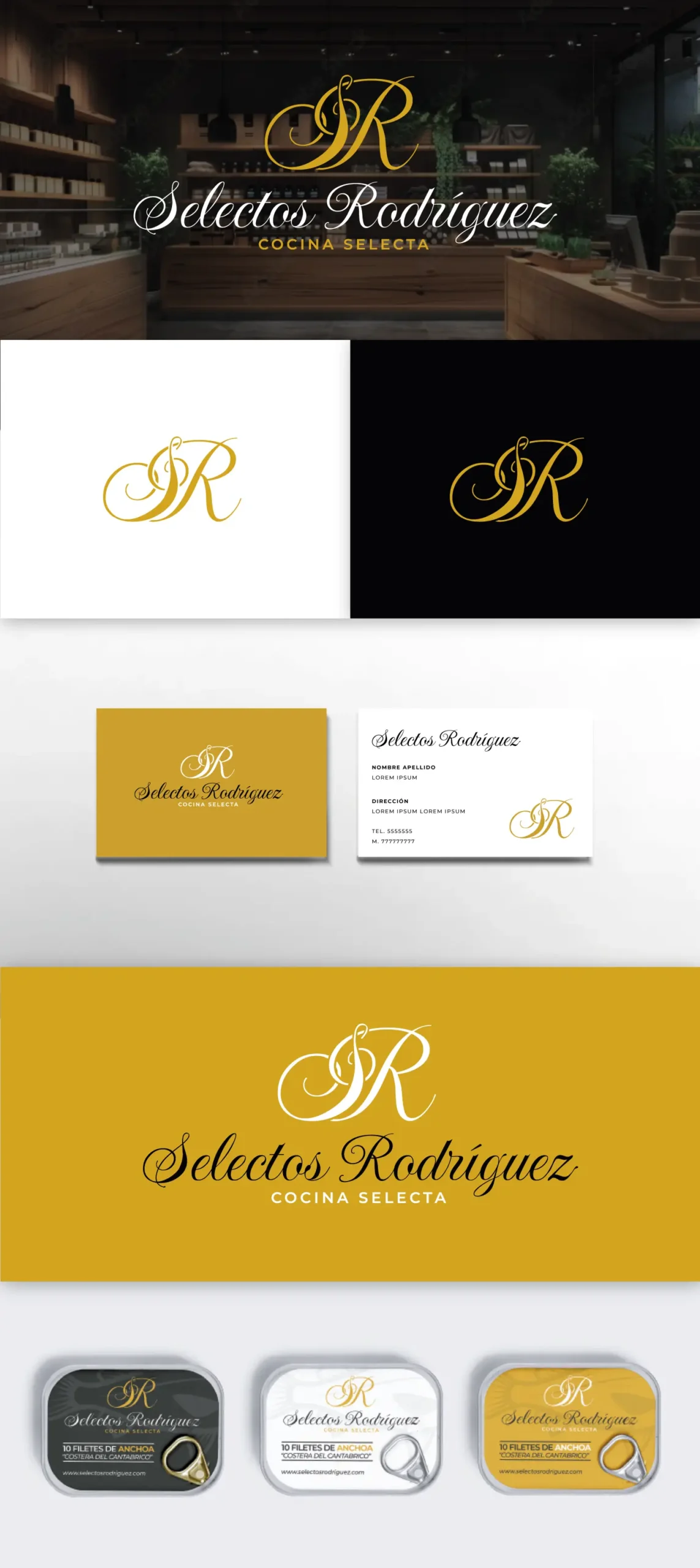 Selectos Rodríguez · Diseño logo
