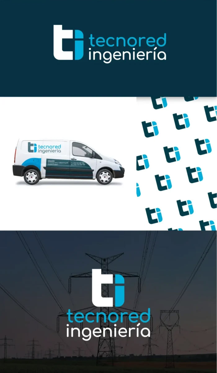 Tecnored · Diseño logo