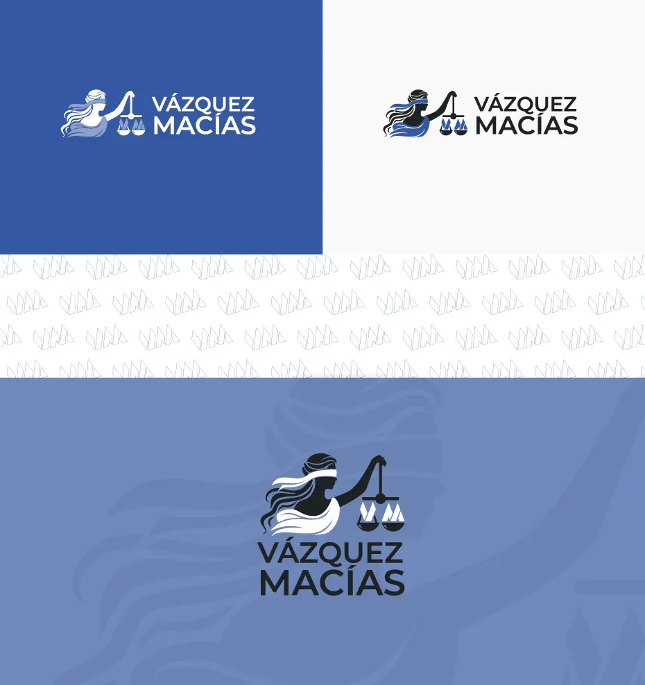 Vázquez Macías · Diseño logo