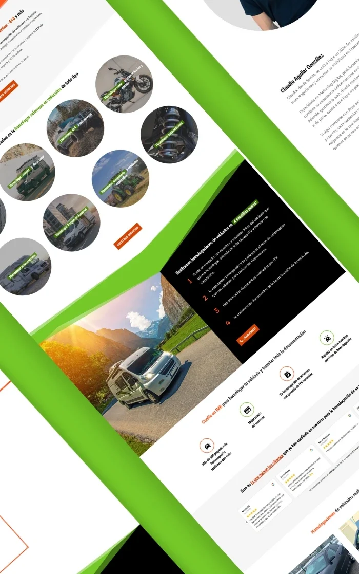 Diseño web · IMB Homologaciones