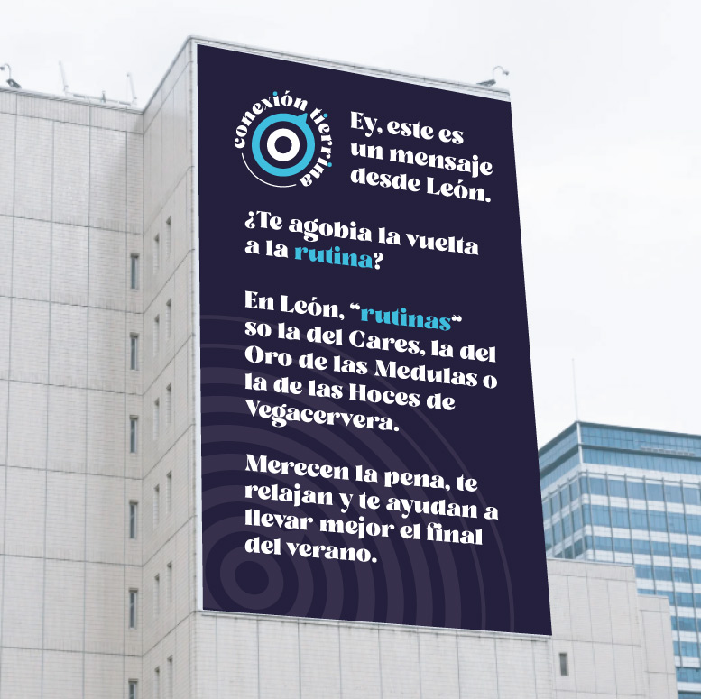 Conexión Tierrina | Proyecto de diseño mockup
