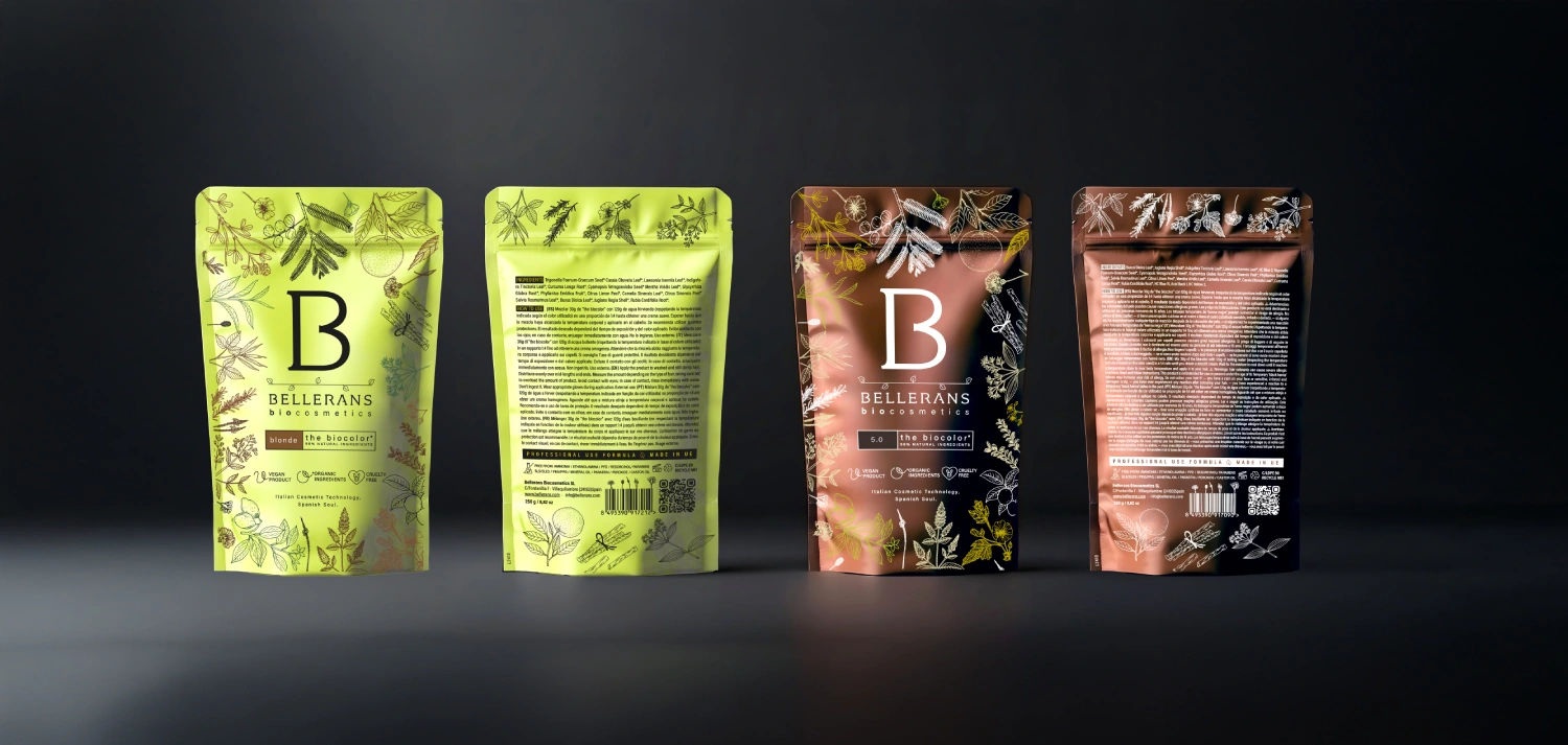 Diseño de packaging de producto para Bellerans Diseño de packaging de producto para Bellerans
