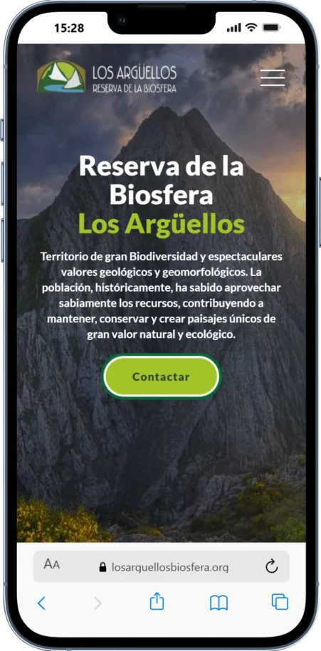 Mockup web RB Los Arguellos Mockup web RB Los Arguellos