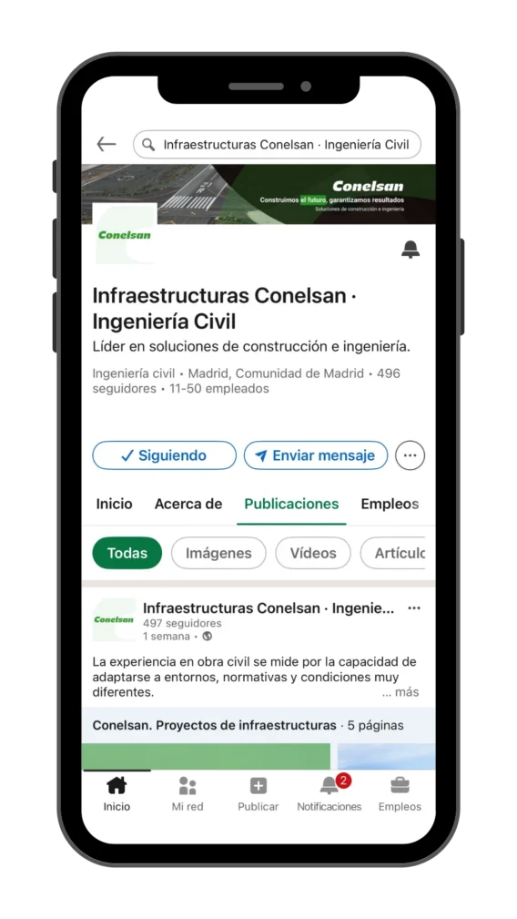 Mockup redes sociales Conelsan Mockup redes sociales Conelsan