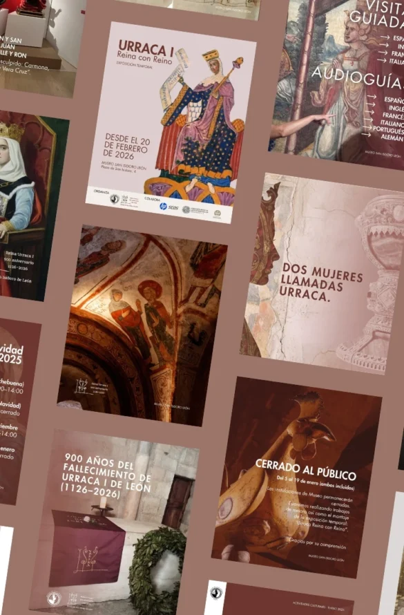 Mockup Museo de San Isidoro redes sociales Mockup Museo de San Isidoro redes sociales