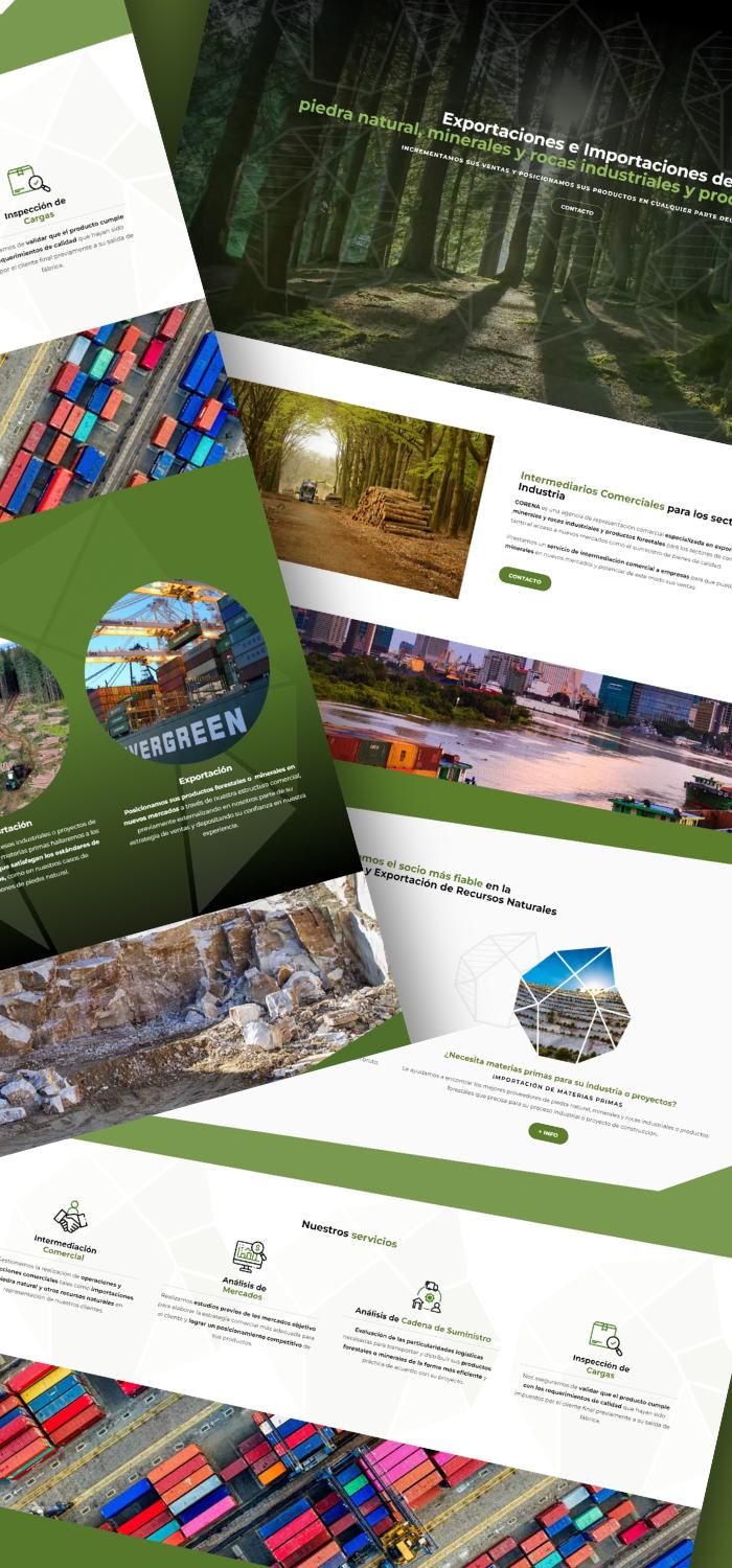 Corena · Diseño web