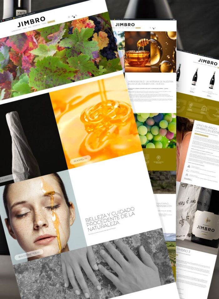 JIMBRO · Diseño web