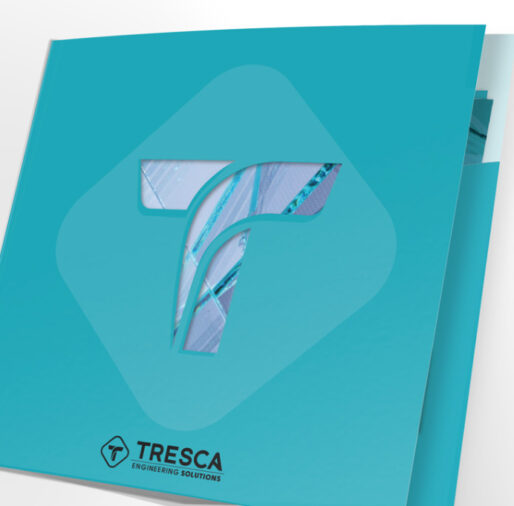 TRESCA dossier de empresa · Agencia de diseño gráfico