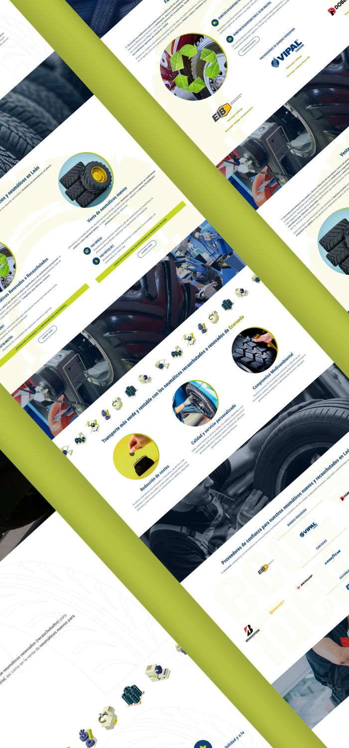Ecorueda · Diseño web