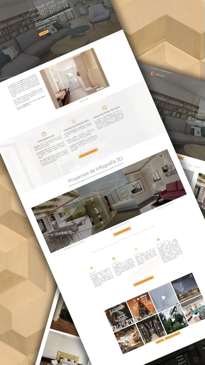 Lau3Design · Diseño web