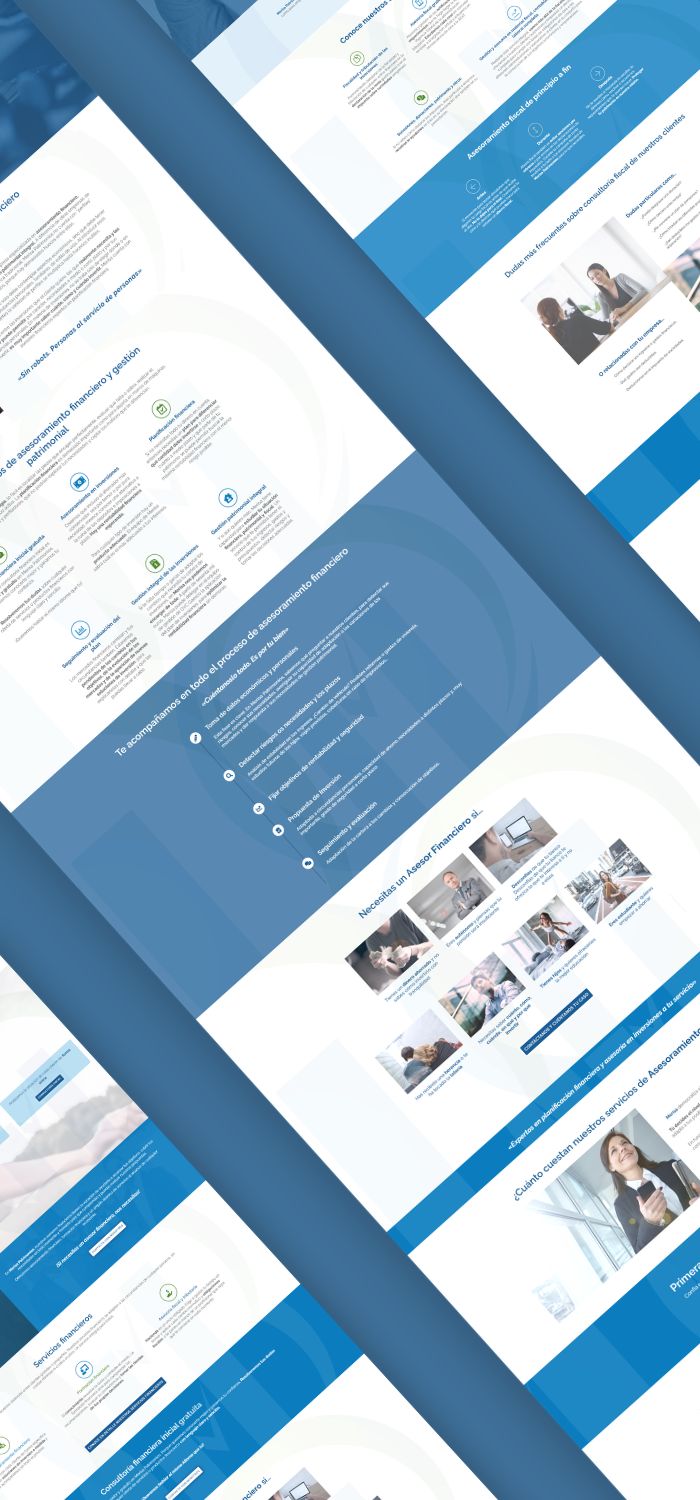 Merisa Patrimonios · Diseño web