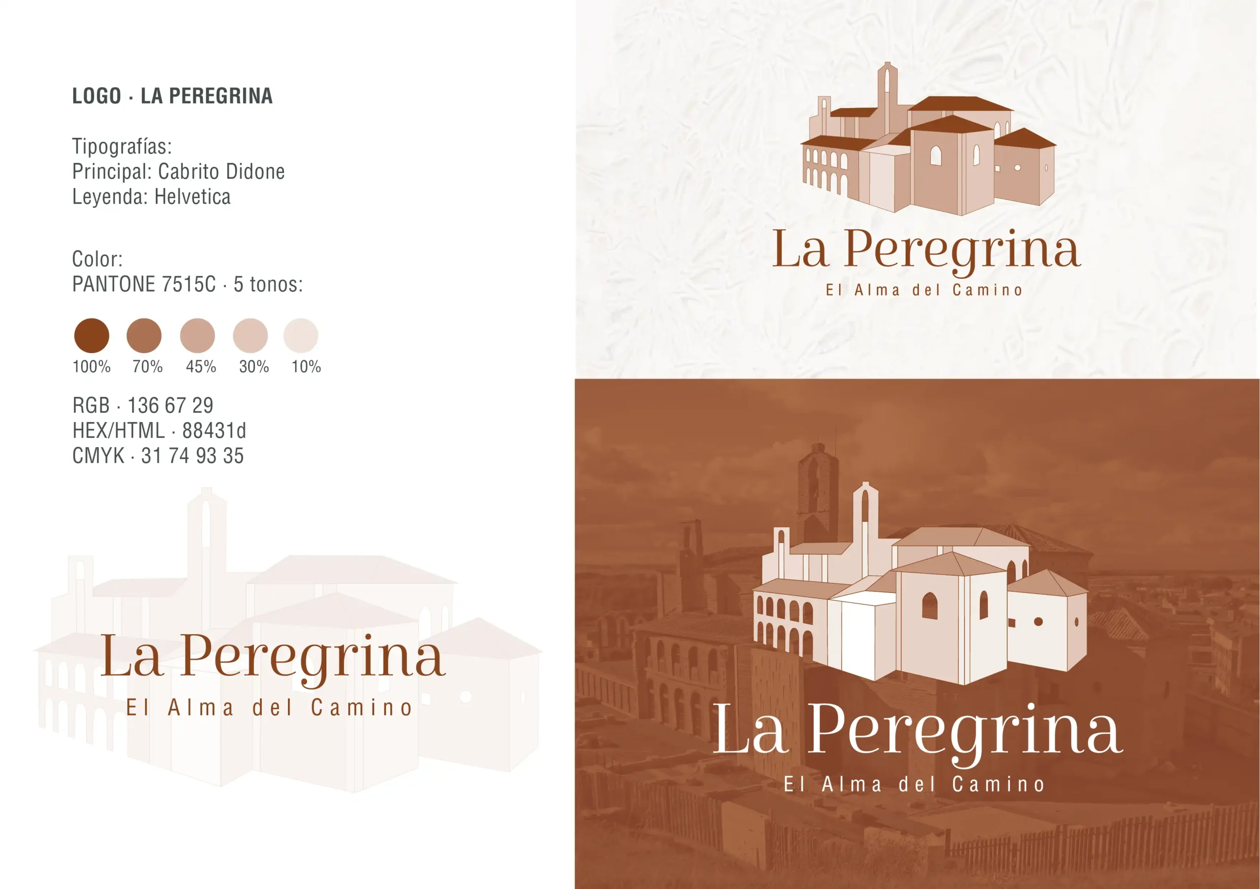 LOGO LA PEREGRINA_logo-colores-tipografía